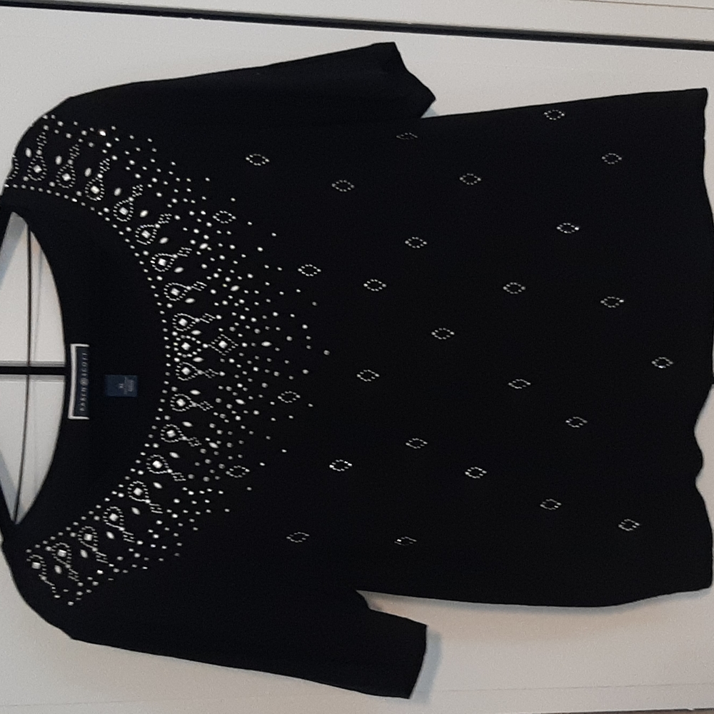 Studded 100% cotton top